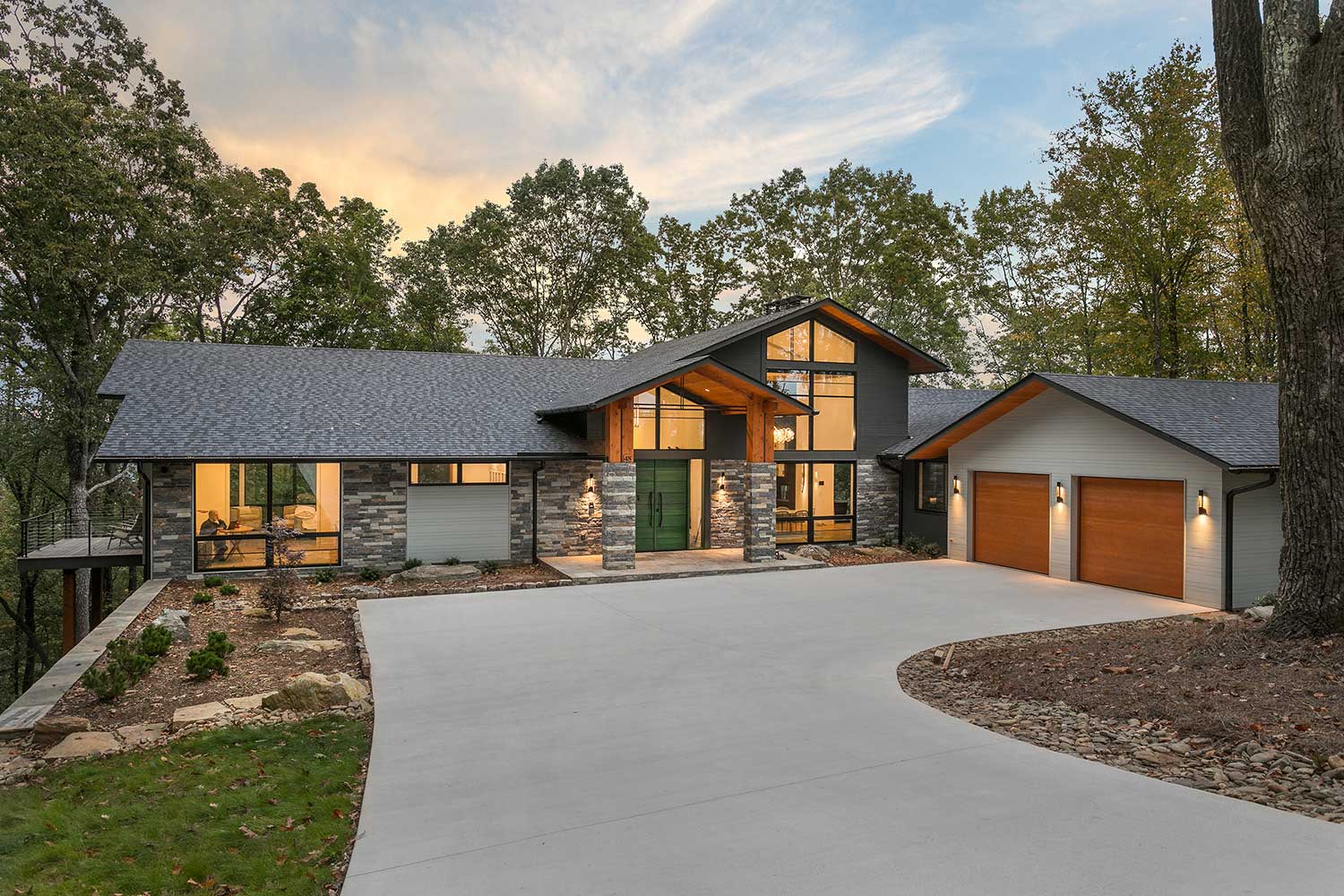 The Cliffs Custom Home Builder - This home combines sophisticated artistic elements with transitional features for an understated elegance by Osada Construction.