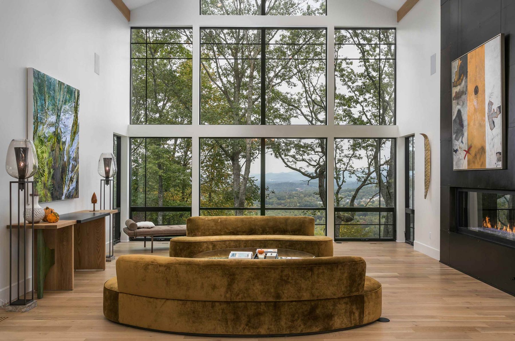 The Cliffs Custom Home Builder - This home combines sophisticated artistic elements with transitional features for an understated elegance by Osada Construction.