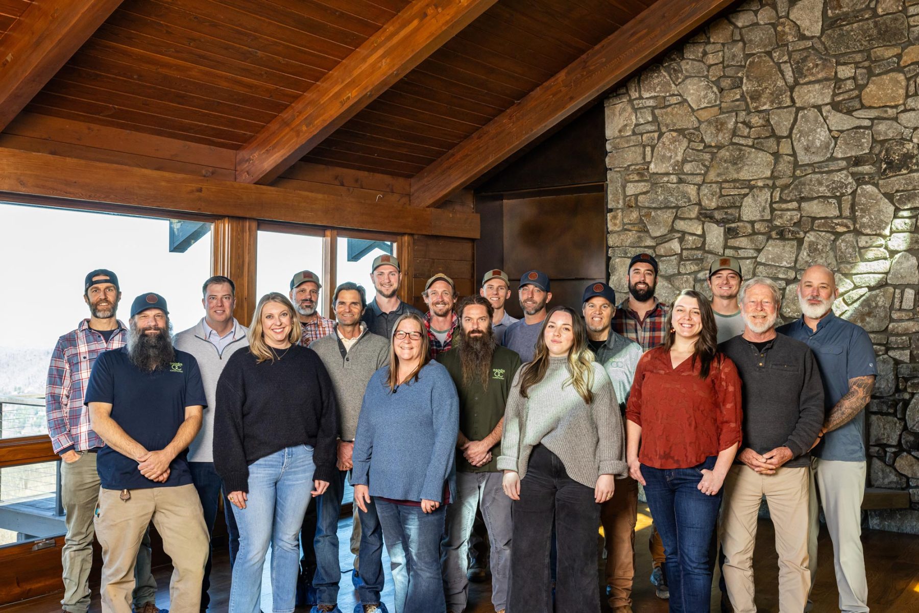 Osada Construction Leadership and Team Photo