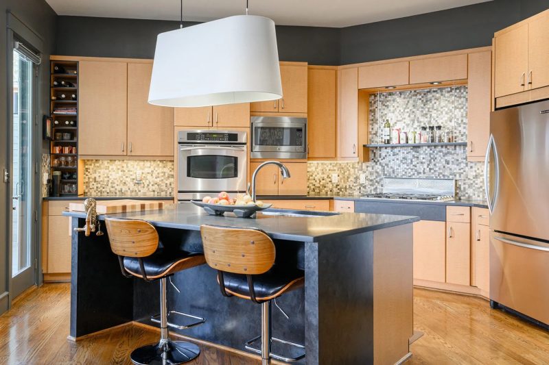 Modern Asheville Renovation before kitchen by Osada Construction