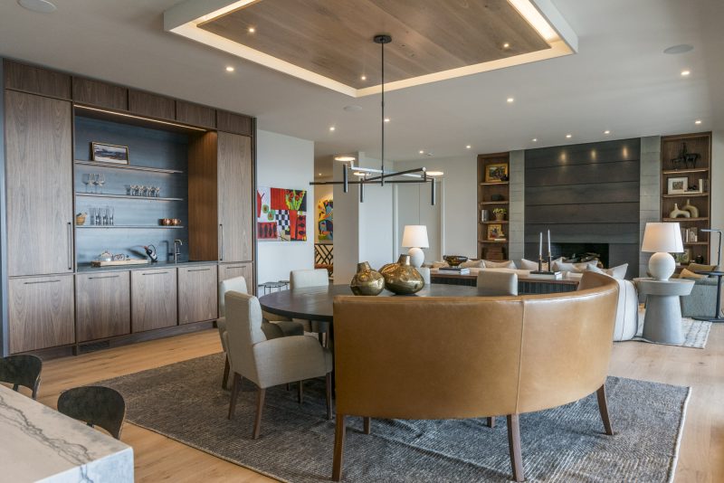 Modern Asheville Renovation after dining and bar space by Osada Construction