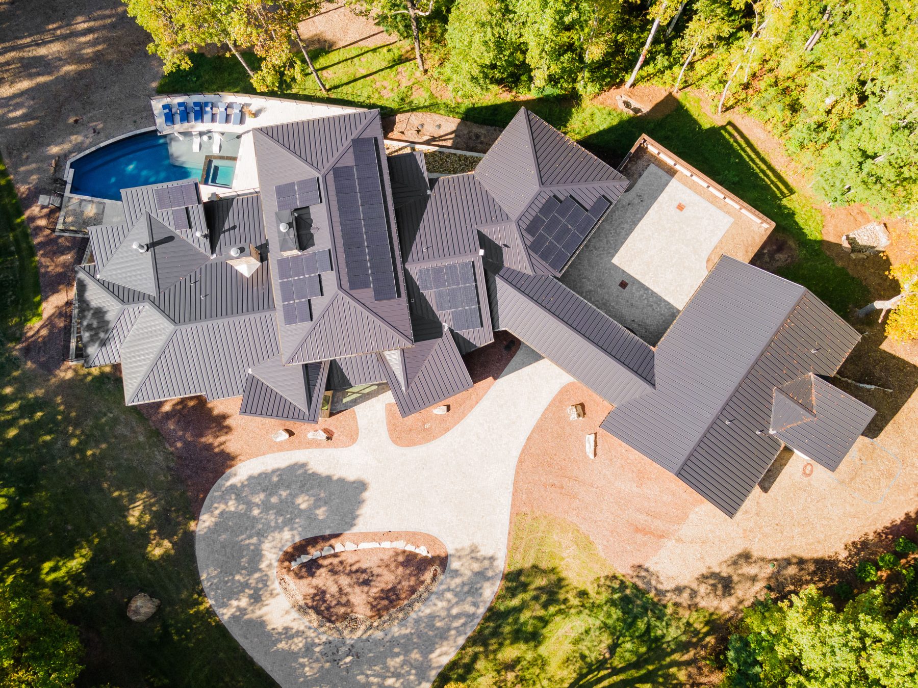 Modern Home Builder Asheville by Osada Construction on Elk Mountain
